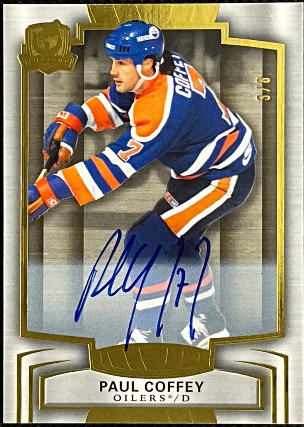 Paul Coffey [Gold Foil Autograph] #77