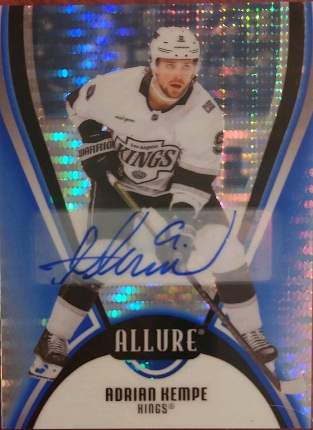 Adrian Kempe [Blue Line Autograph] #94