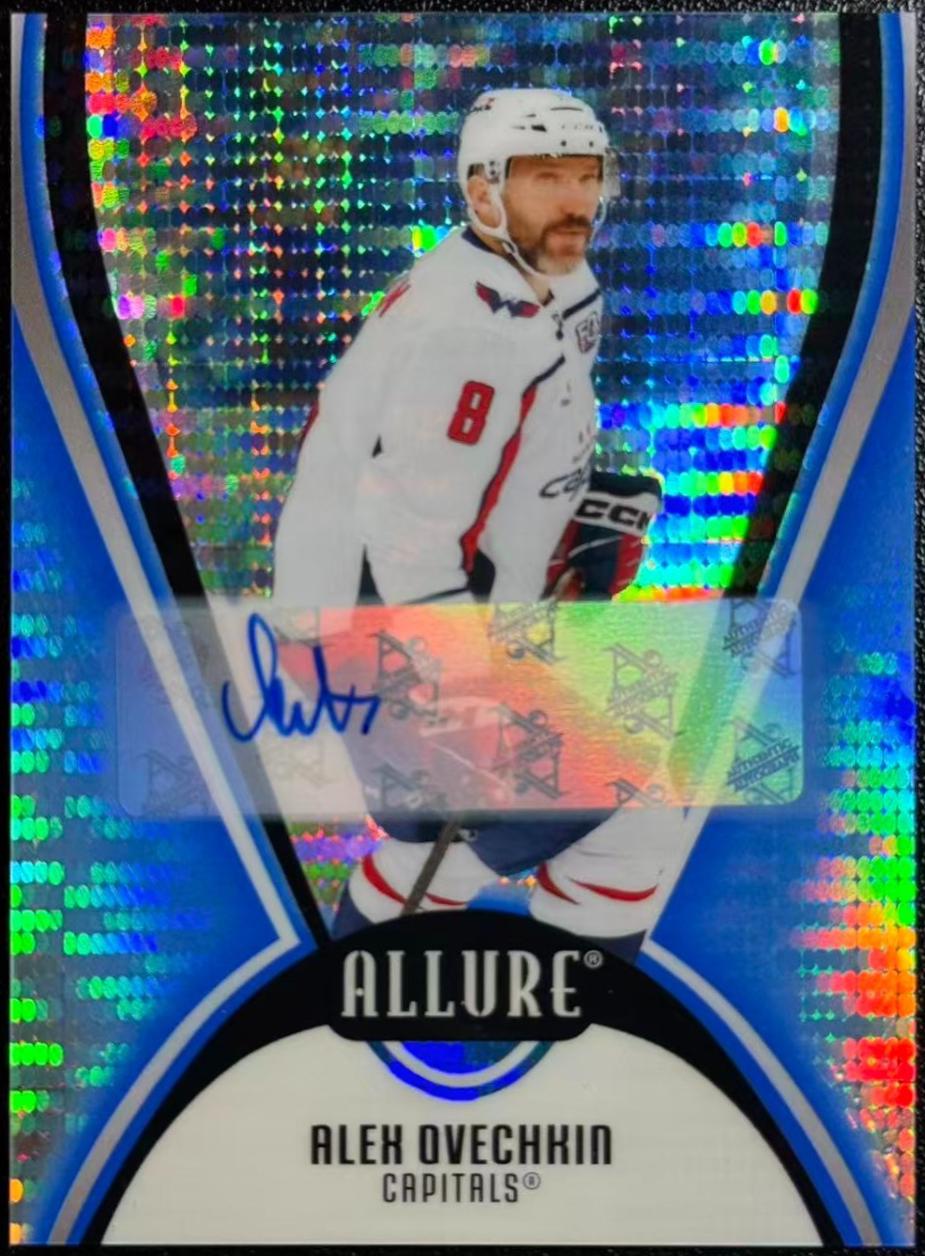 Alex Ovechkin [Blue Line Autograph] #8