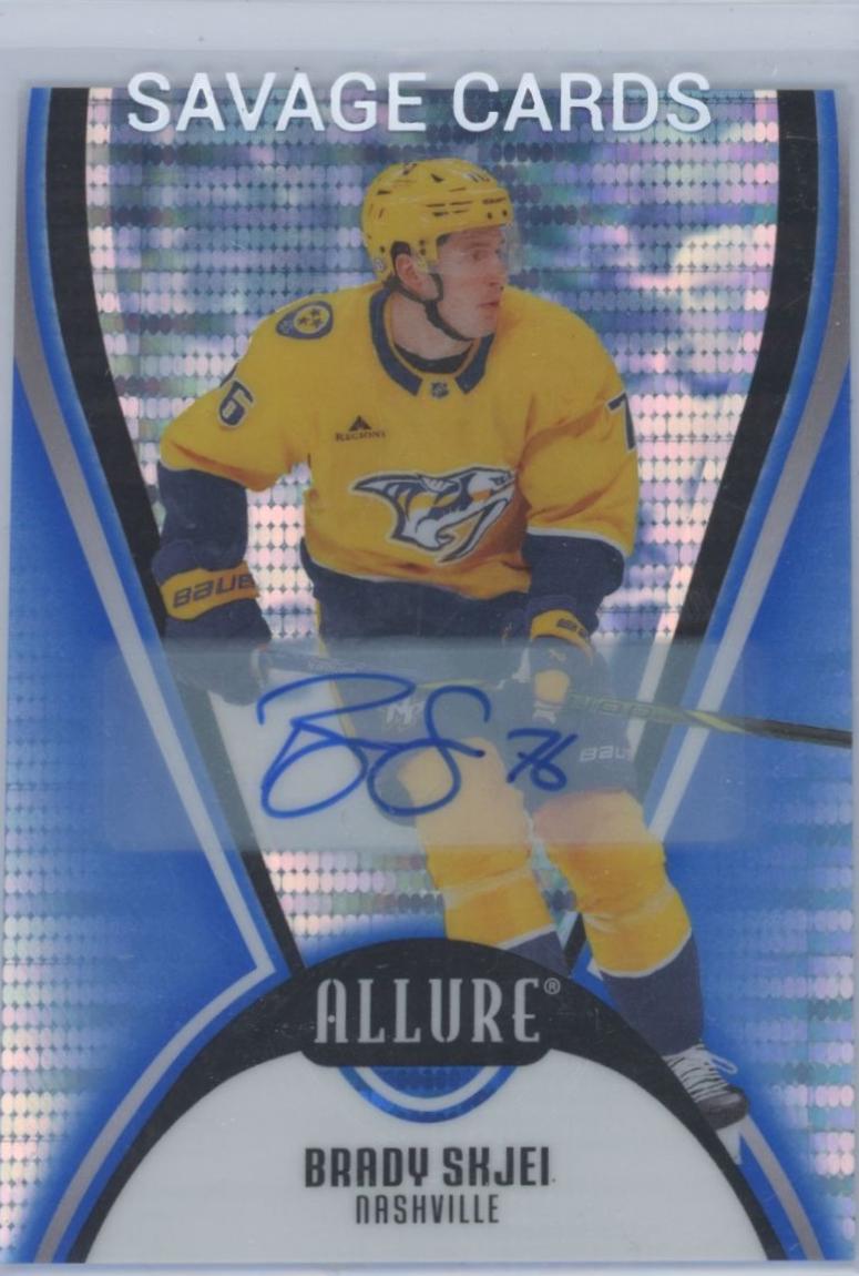 Brady Skjei [Blue Line Autograph] #74