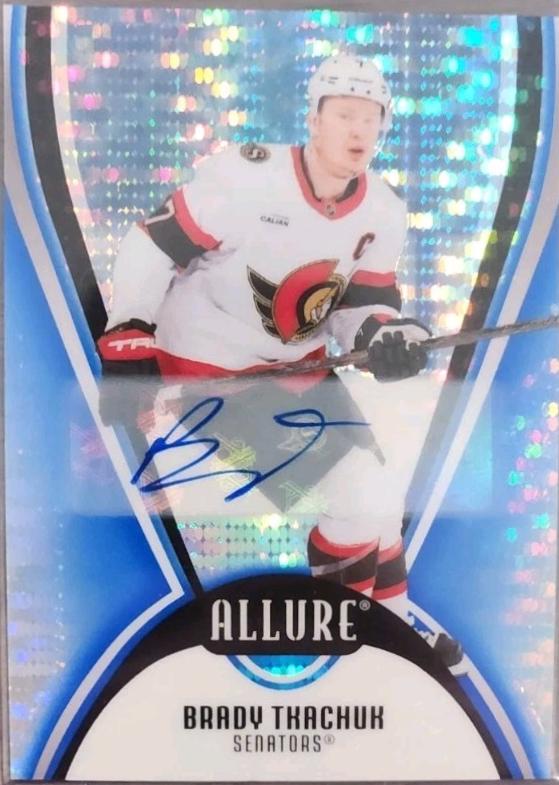 Brady Tkachuk [Blue Line Autograph] #27