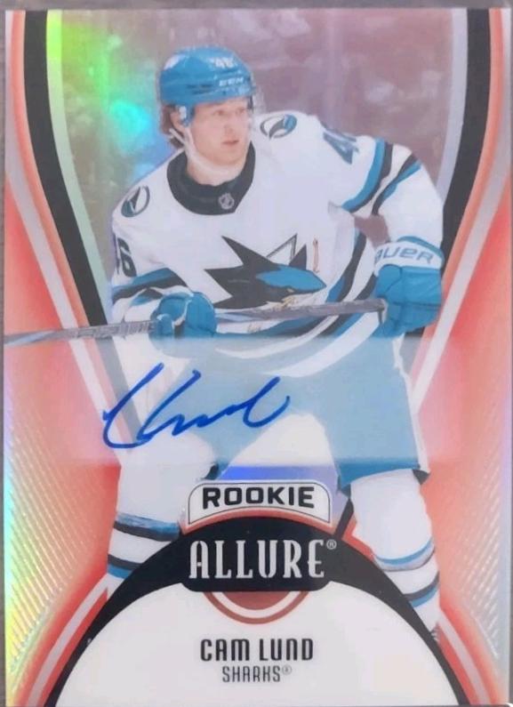 Cam Lund [Red Rainbow Autograph] #136