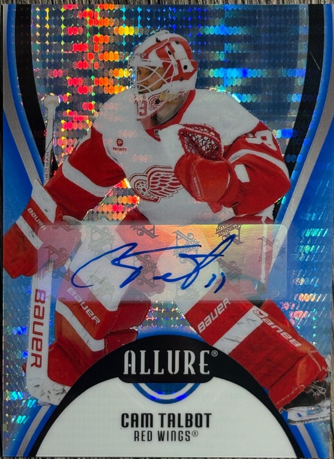 Cam Talbot [Blue Line Autograph] #91