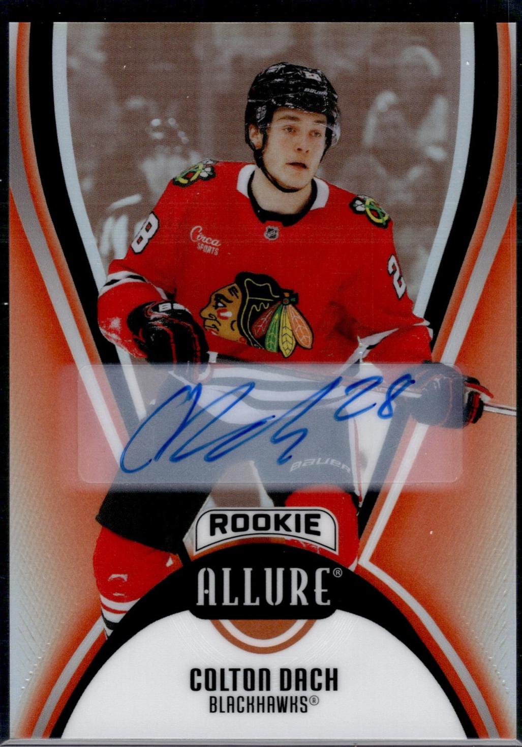 Colton Dach [Red Rainbow Autograph] #125