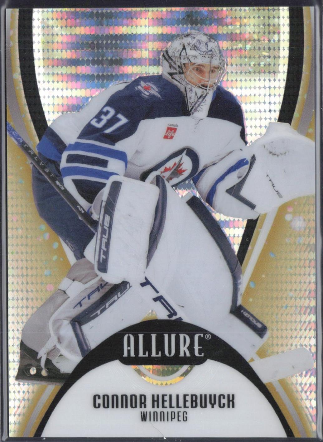 Connor Hellebuyck [Gold Glitter Bomb] #95