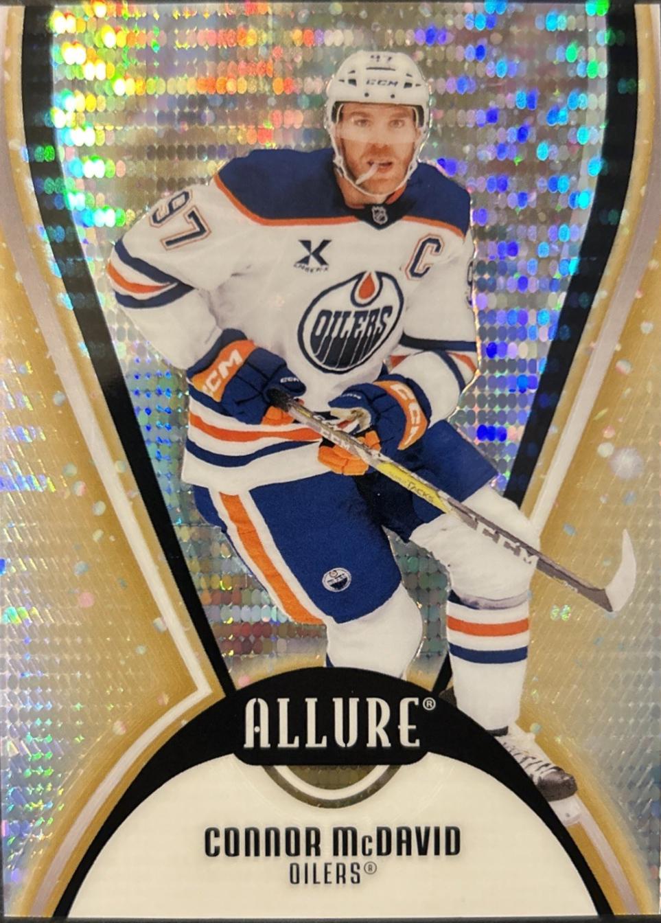 Connor McDavid [Gold Glitter Bomb] #97