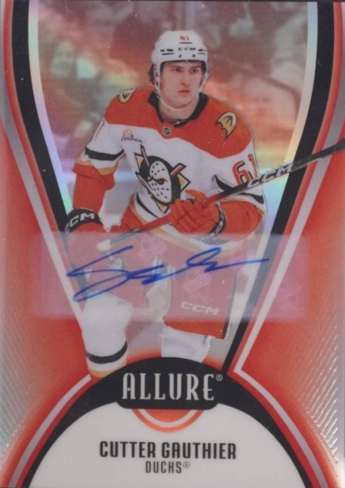 Cutter Gauthier [Red Rainbow Autograph] #93