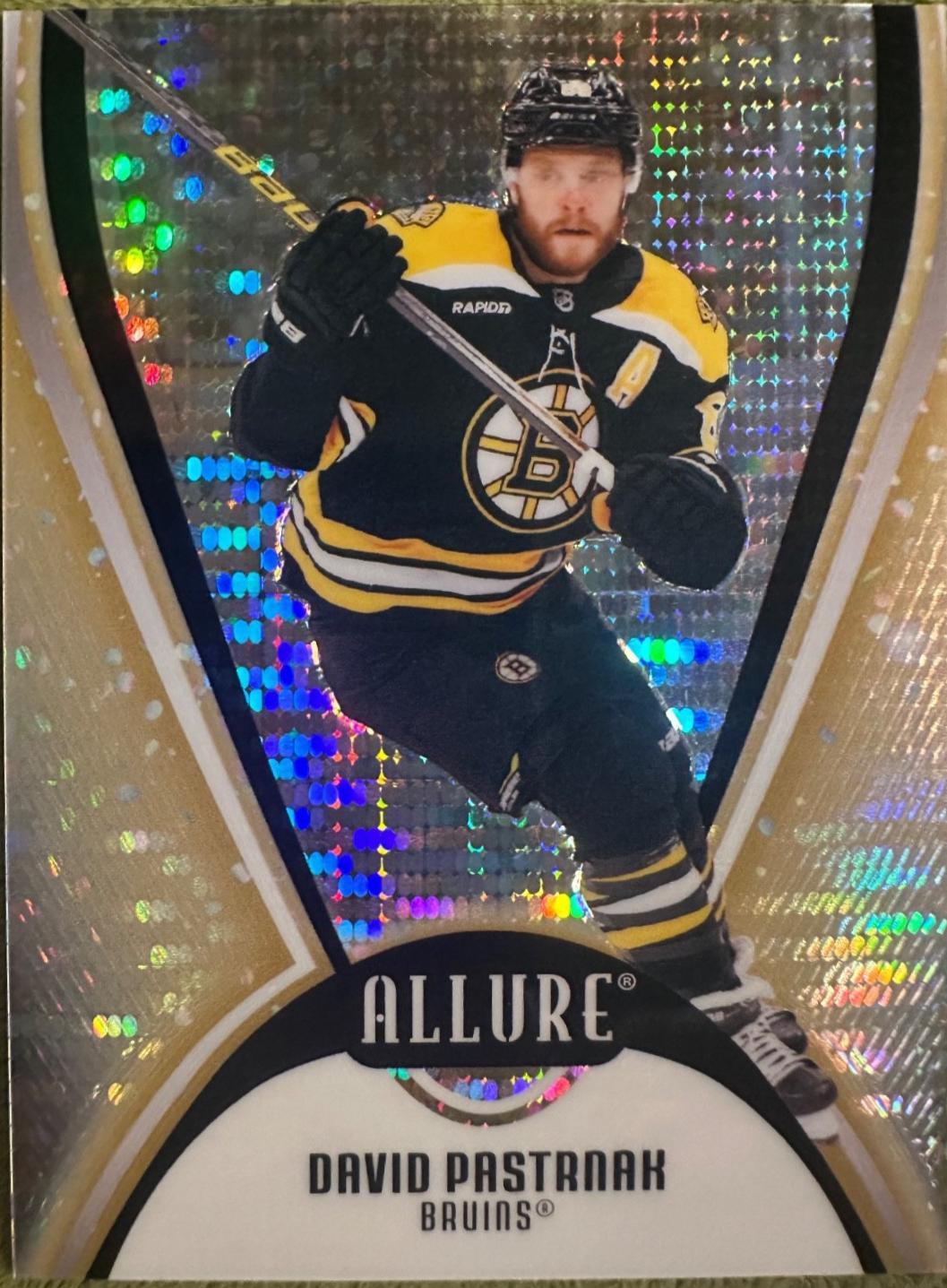 David Pastrnak [Gold Glitter Bomb] #88