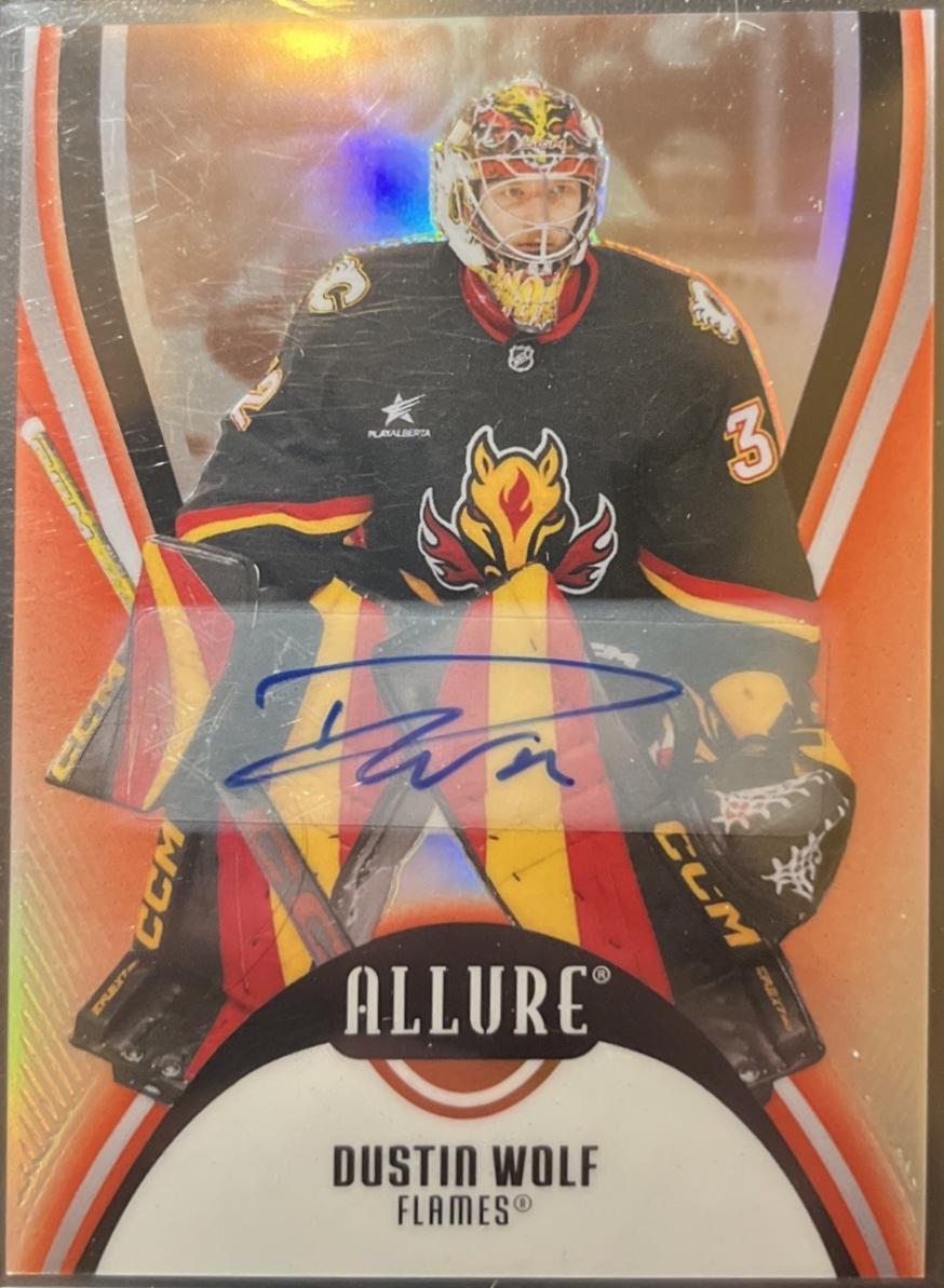 Dustin Wolf [Red Rainbow Autograph] #73