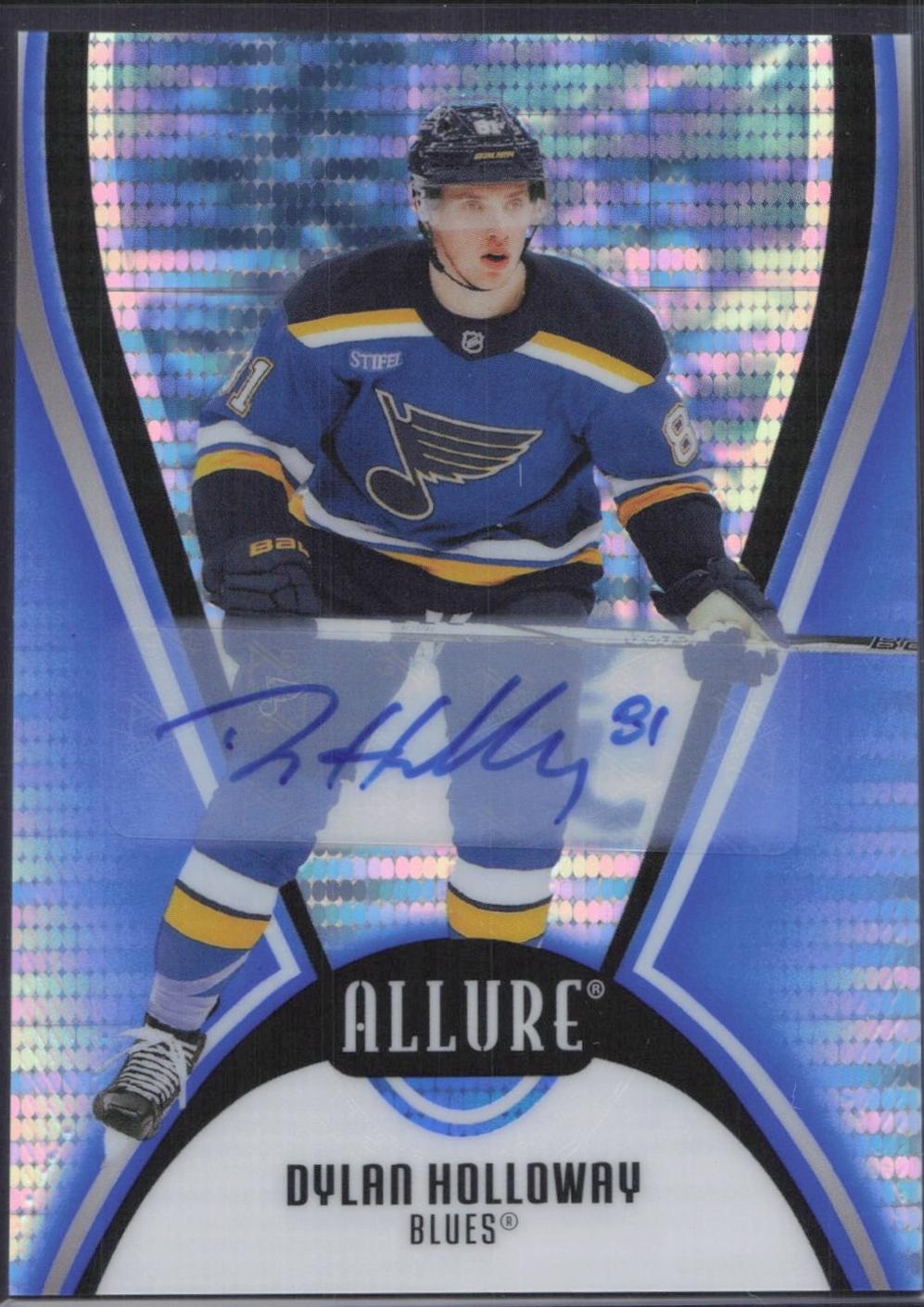 Dylan Holloway [Blue Line Autograph] #6