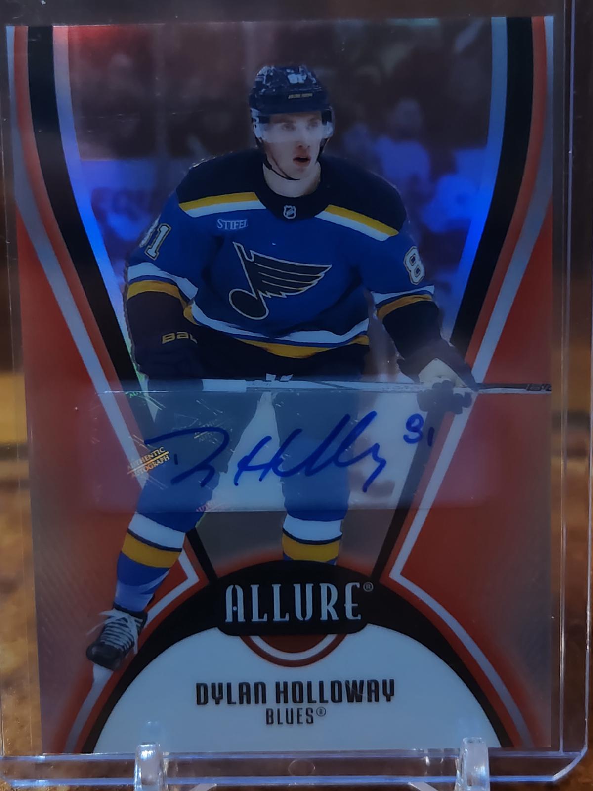 Dylan Holloway [Red Rainbow Autograph] #6
