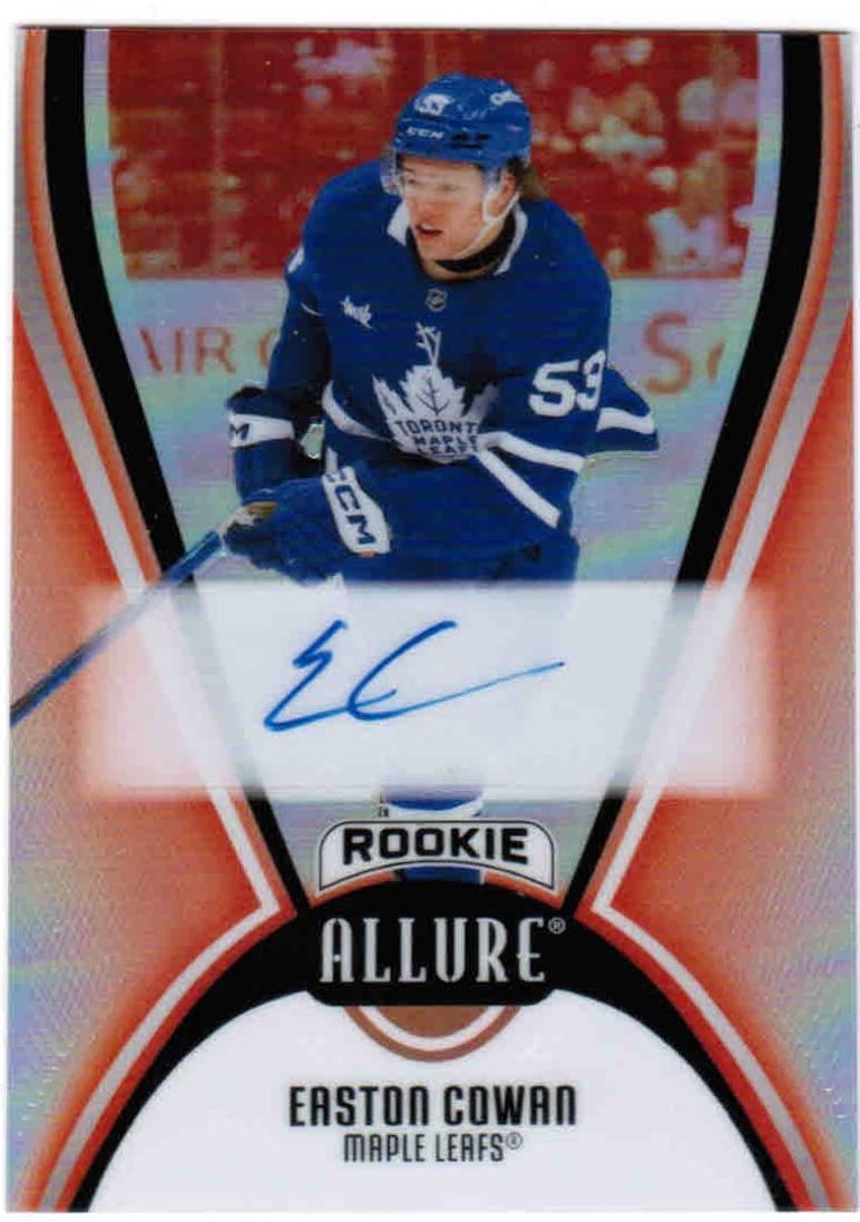 Easton Cowan [Extended Rookie Red Rainbow Autograph] #AR-EC