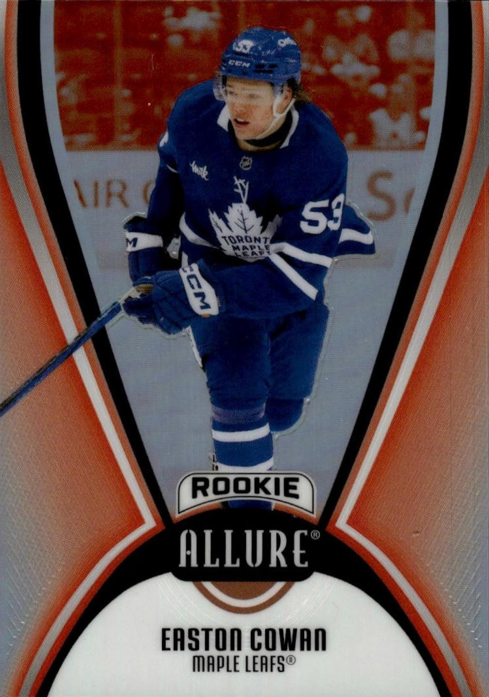 Easton Cowan [Red Rainbow Extended Rookie] #AR-EC