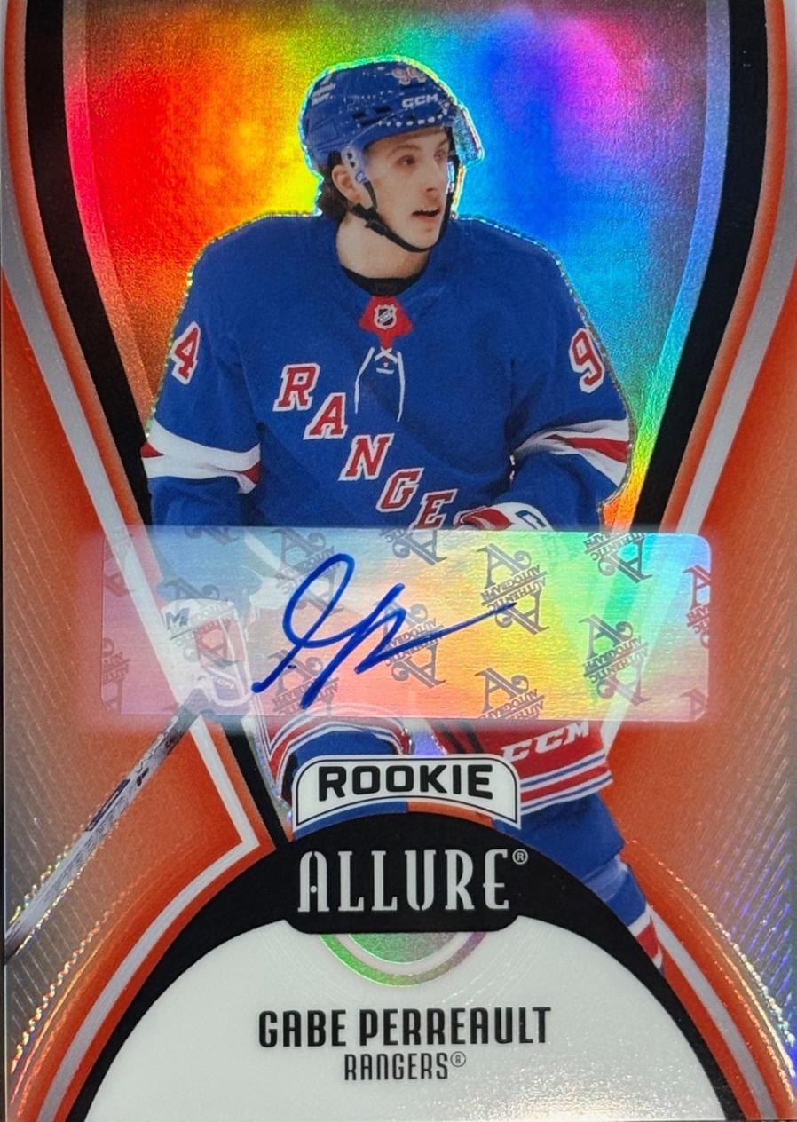 Gabe Perreault [Red Rainbow Autograph] #122
