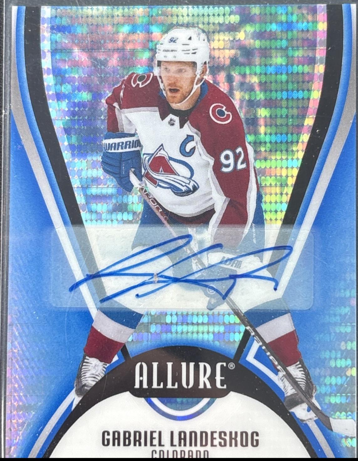 Gabriel Landeskog [Blue Line Autograph] #1