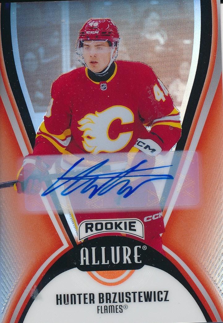 Hunter Brzustewicz [Red Rainbow Autograph] #129