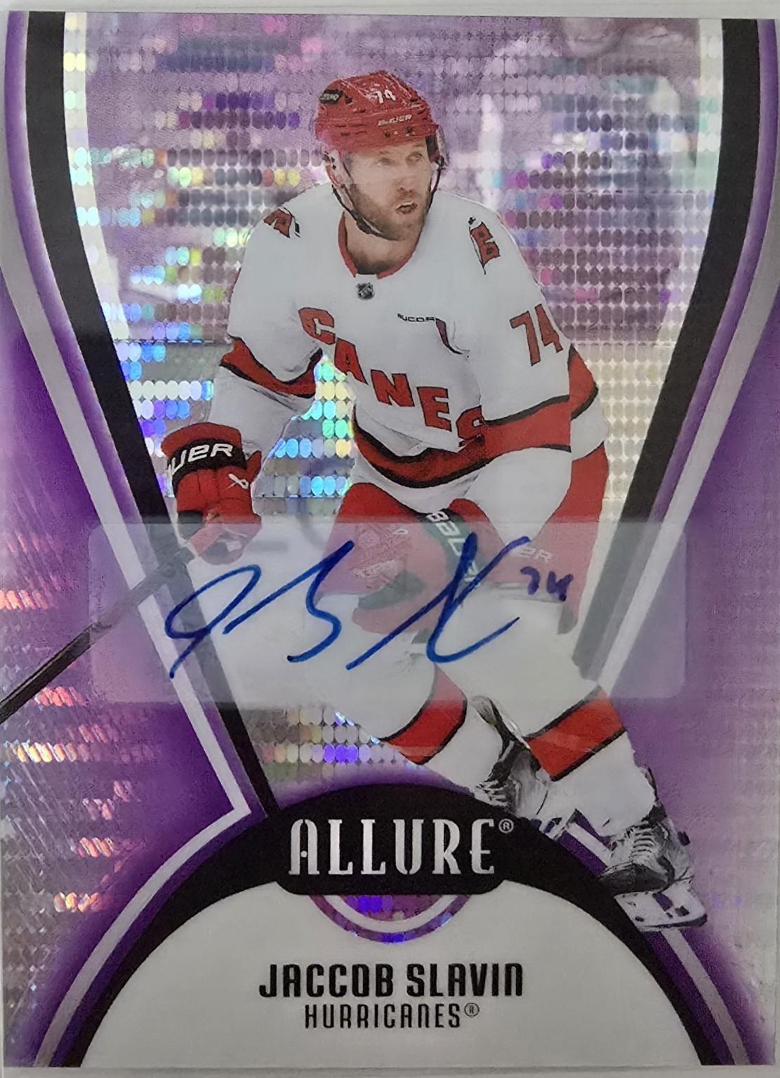 Jaccob Slavin [Purple Diamond Autograph] #15