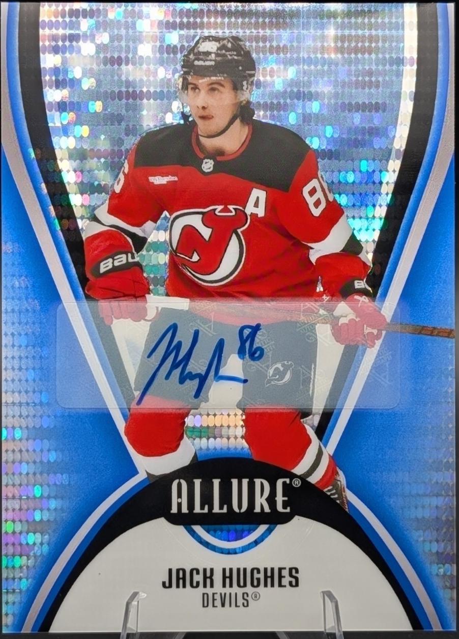 Jack Hughes [Blue Line Autograph] #34
