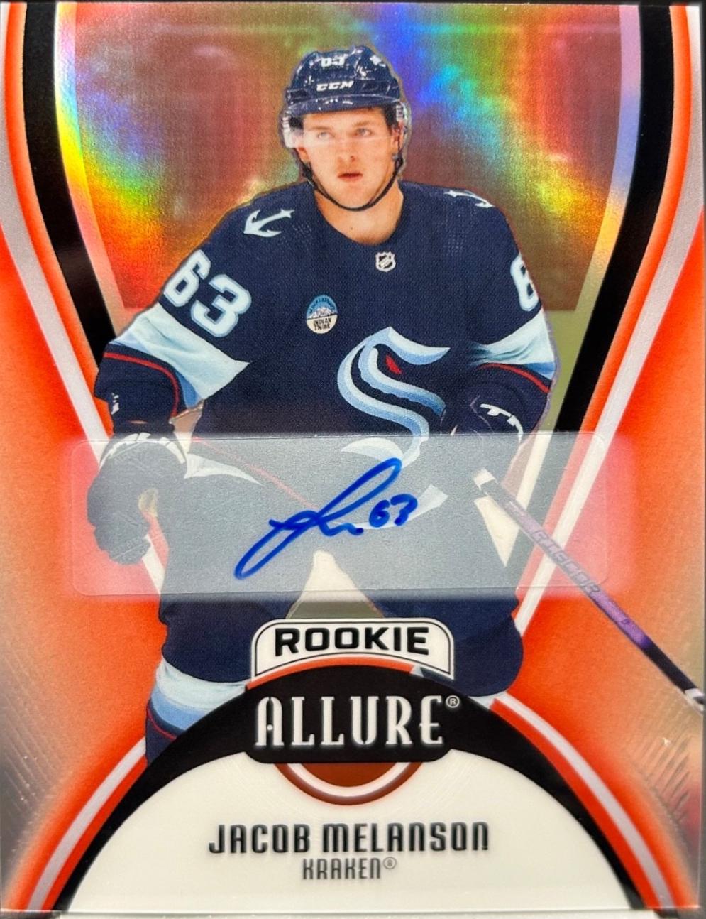Jacob Melanson [Red Rainbow Autograph] #127
