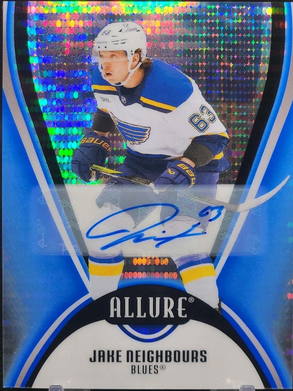 Jake Neighbours [Blue Line Autograph] #79