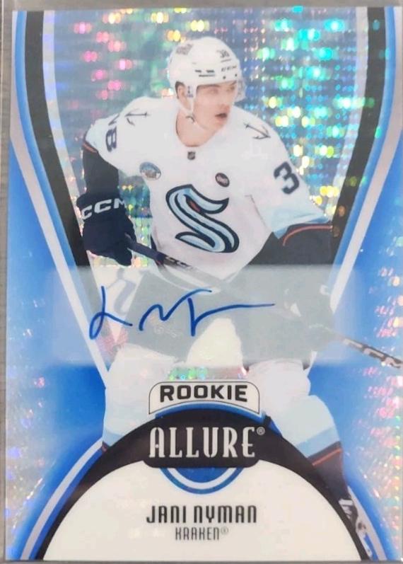 Jani Nyman [Blue Line Autograph] #117