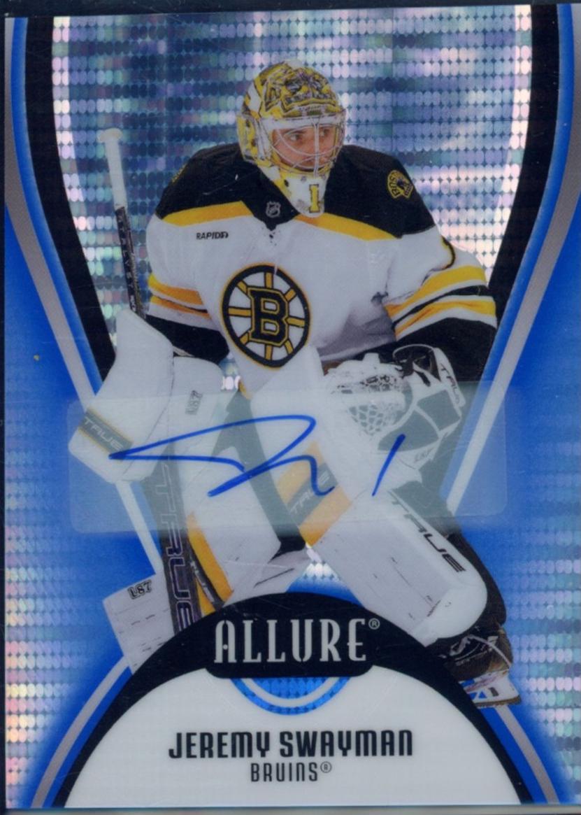 Jeremy Swayman [Blue Line Autograph] #62