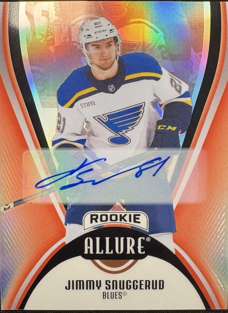Jimmy Snuggerud [Red Rainbow Autograph] #126