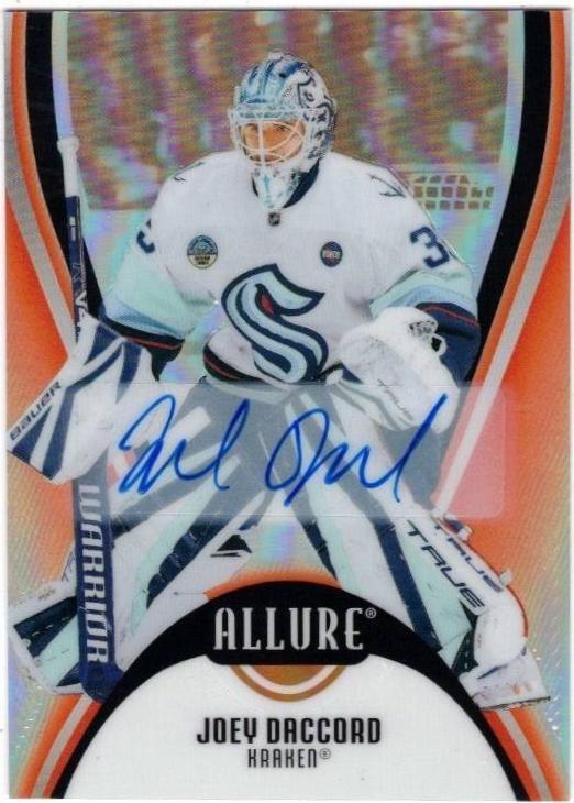 Joey Daccord [Red Rainbow Autograph] #58