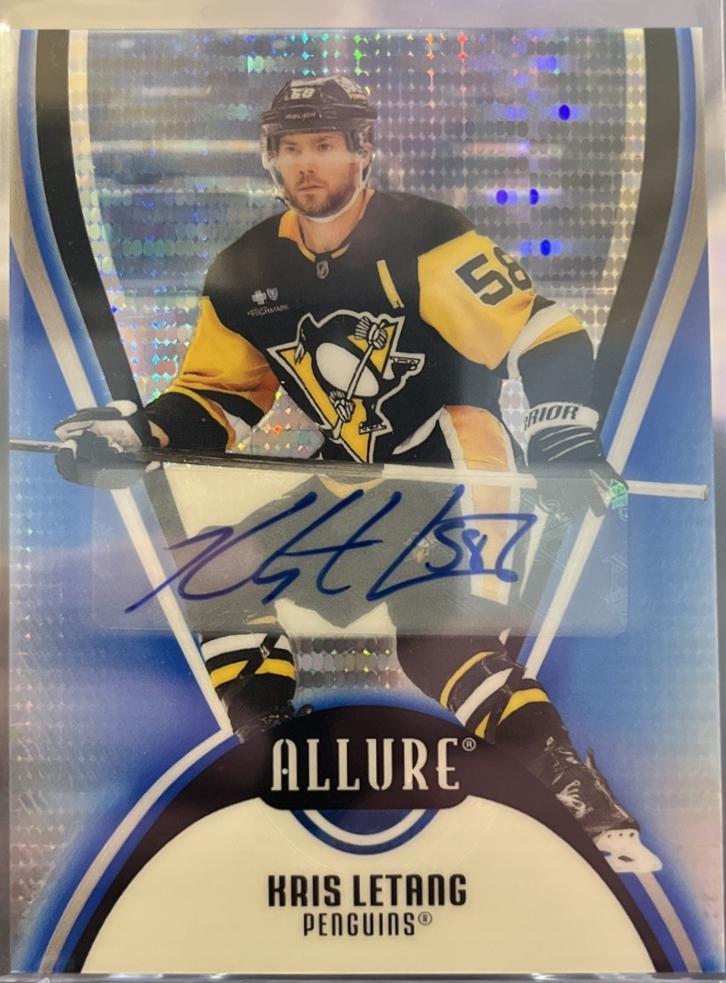 Kris Letang [Blue Line Autograph] #60