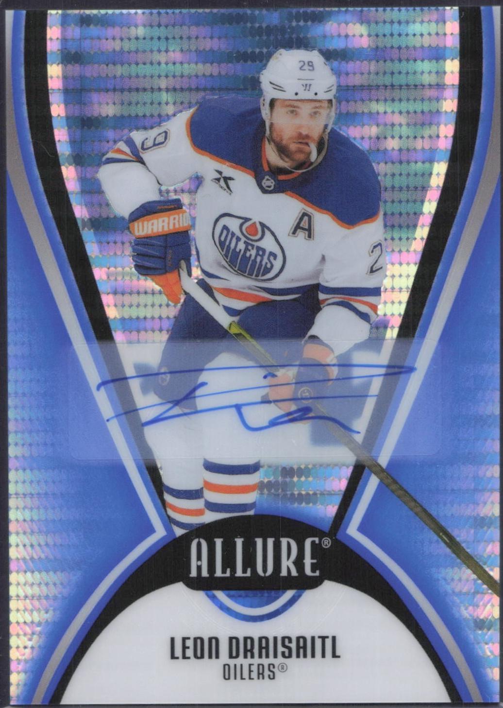 Leon Draisaitl [Blue Line Autograph] #33