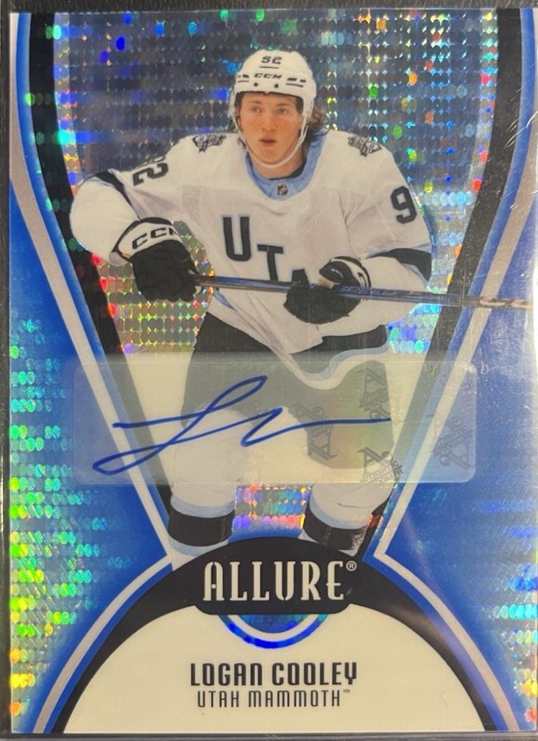Logan Cooley [Blue Line Autograph] #23