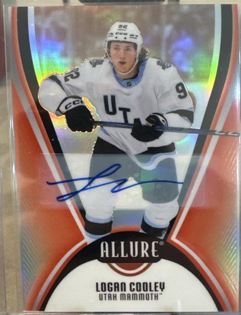 Logan Cooley [Red Rainbow Autograph] #23