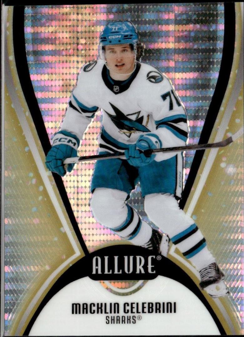 Macklin Celebrini [Gold Glitter Bomb] #71
