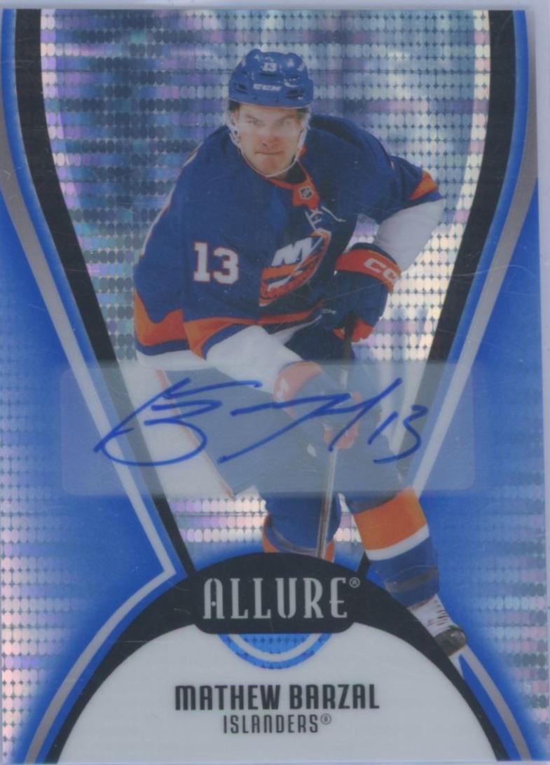 Mathew Barzal [Blue Line Autograph] #37