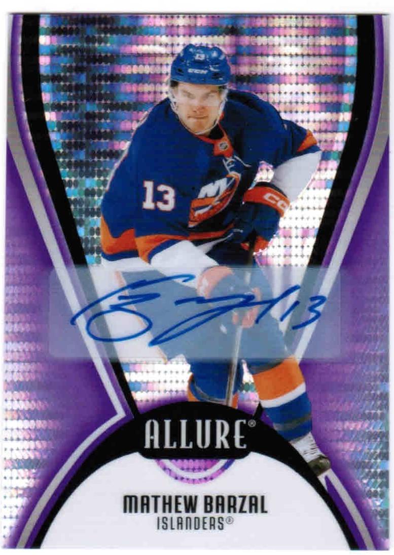 Mathew Barzal [Purple Diamond Autograph] #37