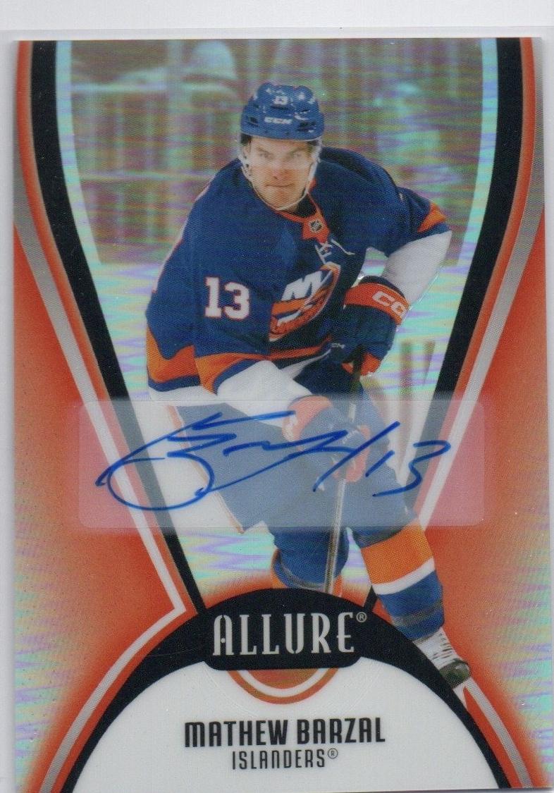 Mathew Barzal [Red Rainbow Autograph] #37