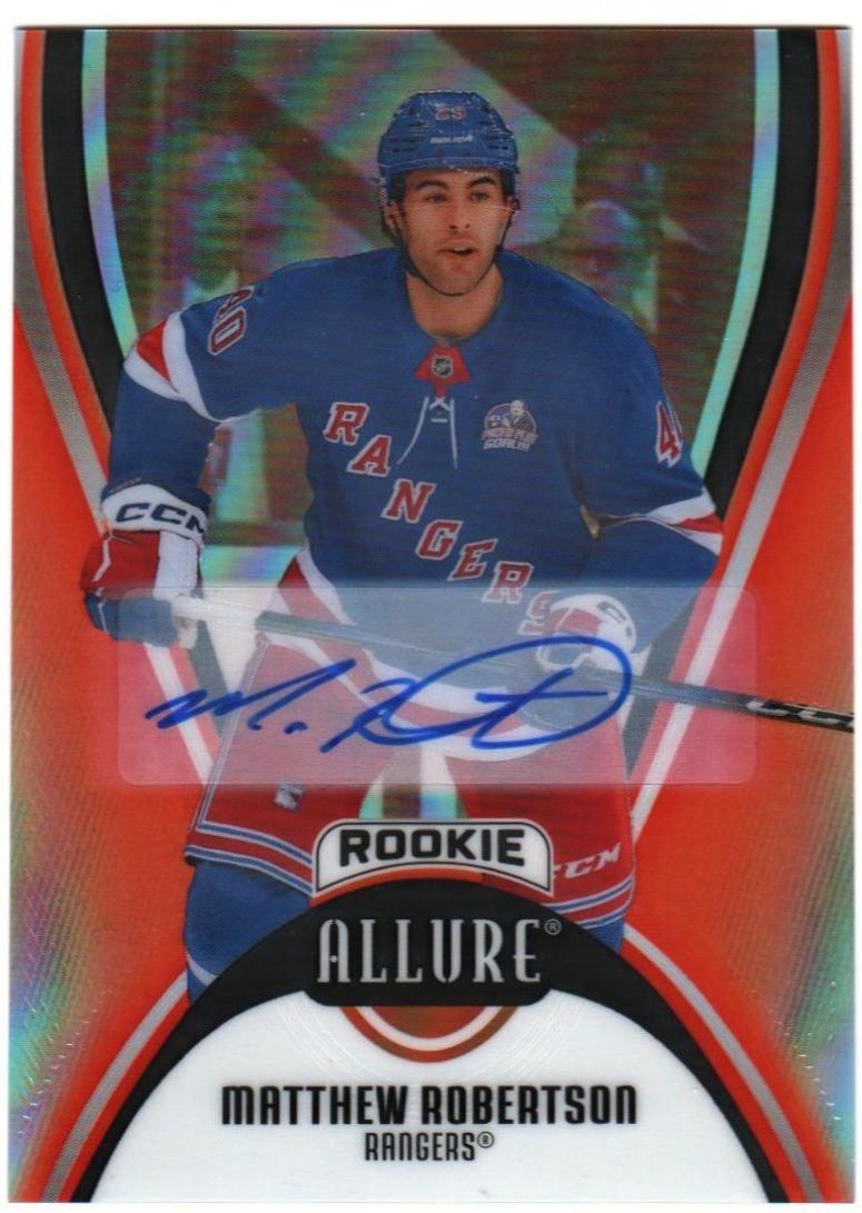 Matthew Robertson [Red Rainbow Autograph] #113
