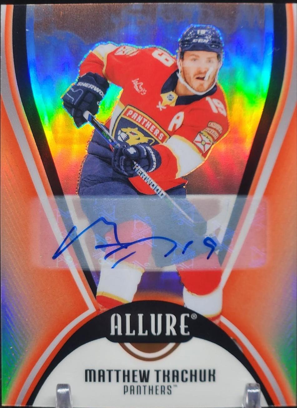Matthew Tkachuk [Red Rainbow Autograph] #77