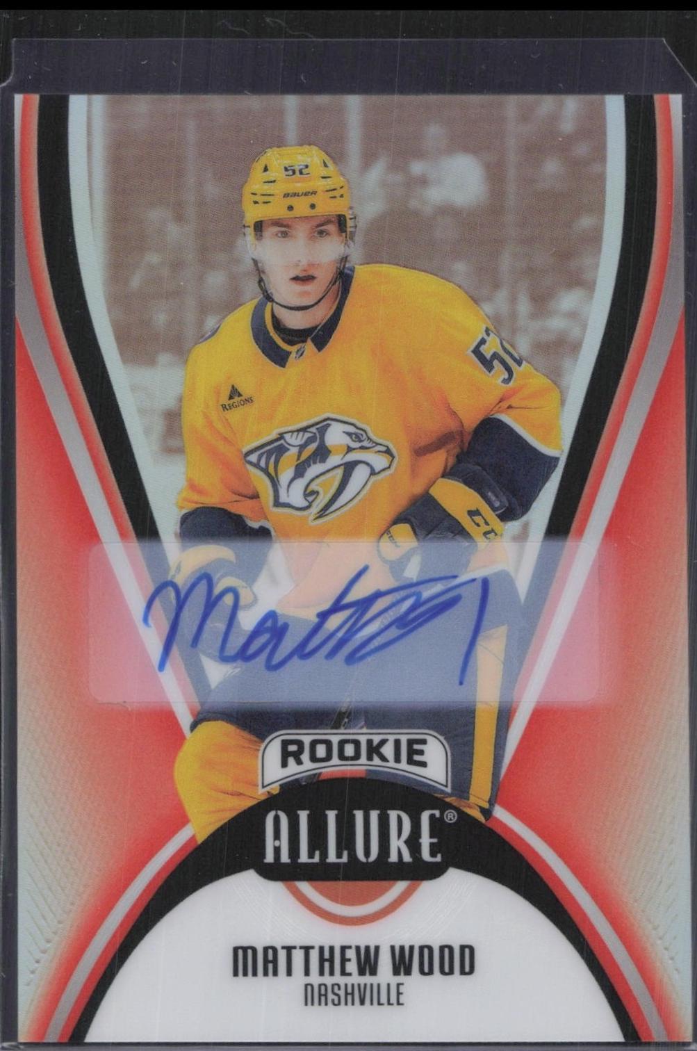 Matthew Wood [Red Rainbow Autograph] #119