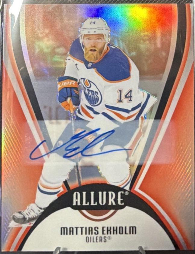 Mattias Ekholm [Red Rainbow Autograph] #46