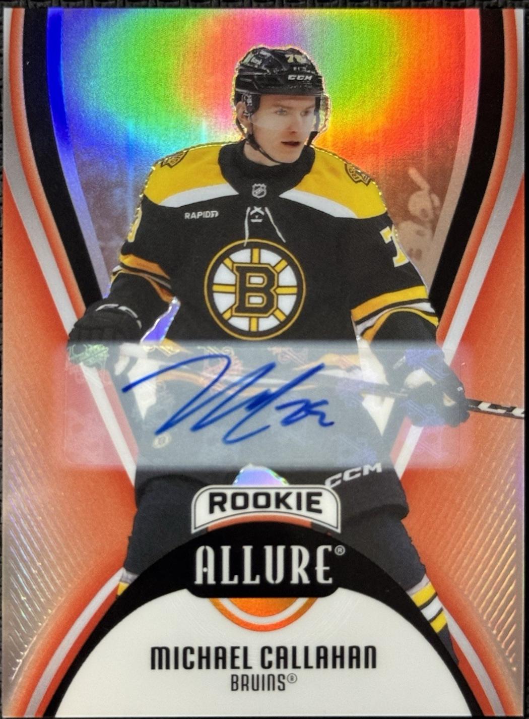 Michael Callahan [Red Rainbow Autograph] #141