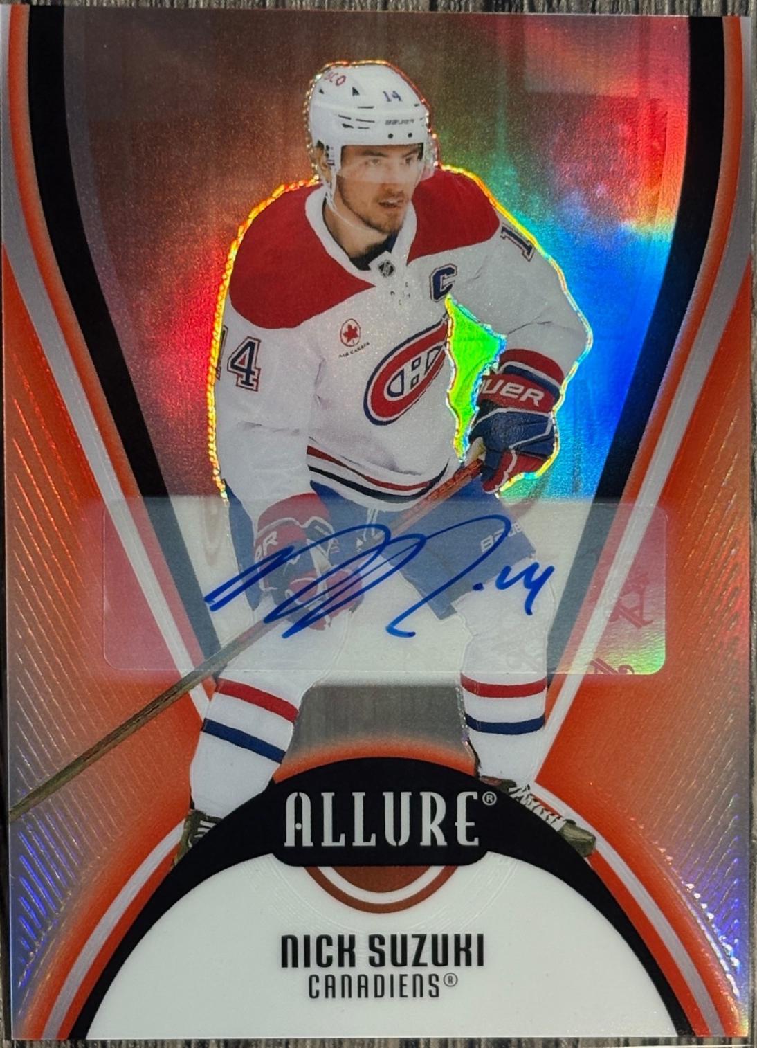 Nick Suzuki [Red Rainbow Autograph] #14