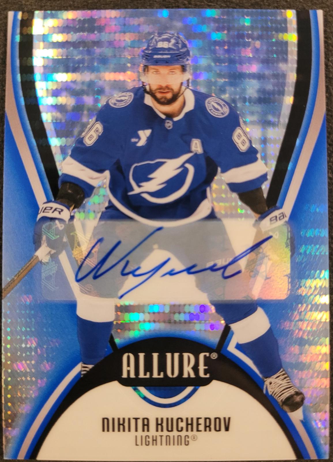 Nikita Kucherov [Blue Line Autograph] #18