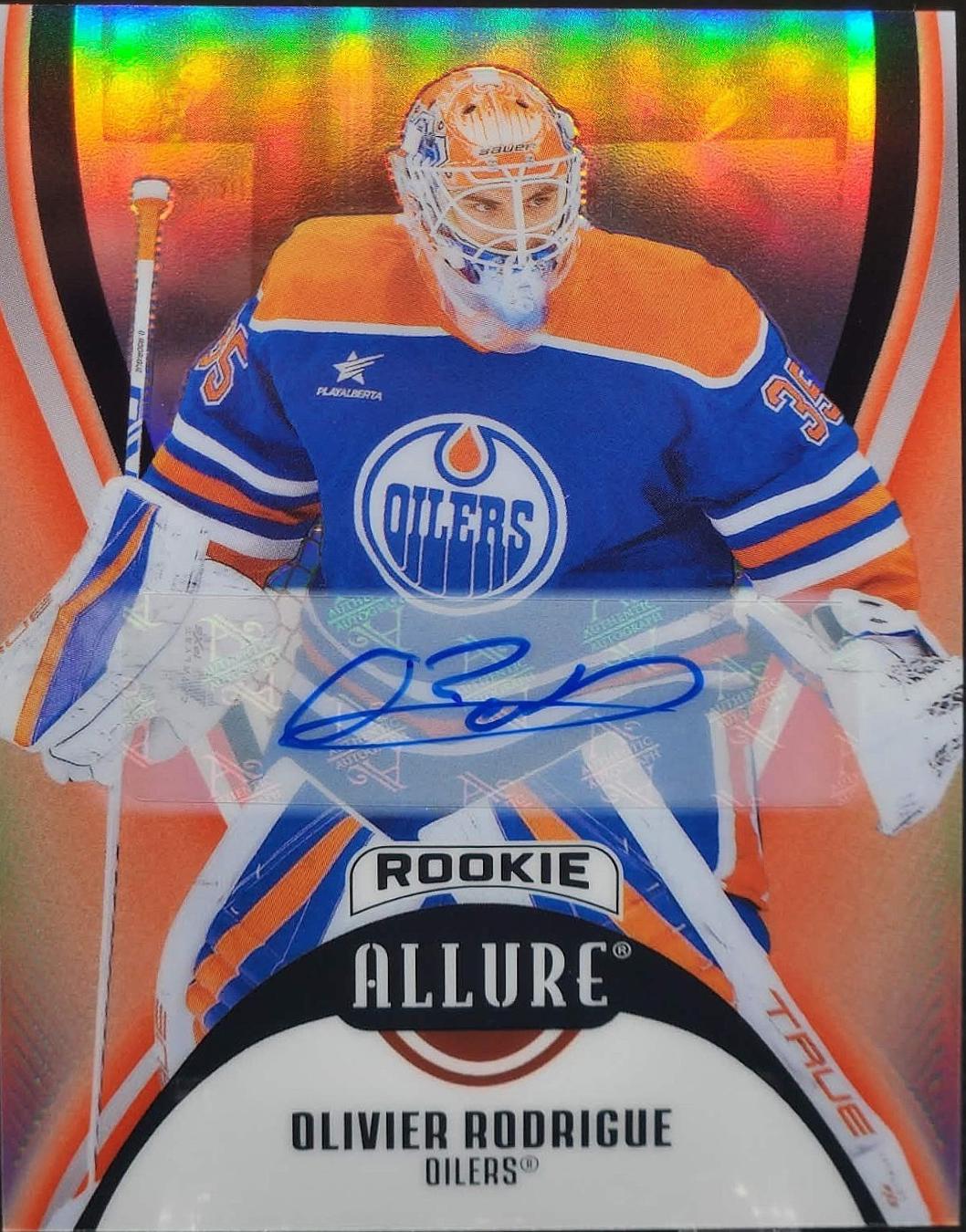 Olivier Rodrigue [Red Rainbow Autograph] #124