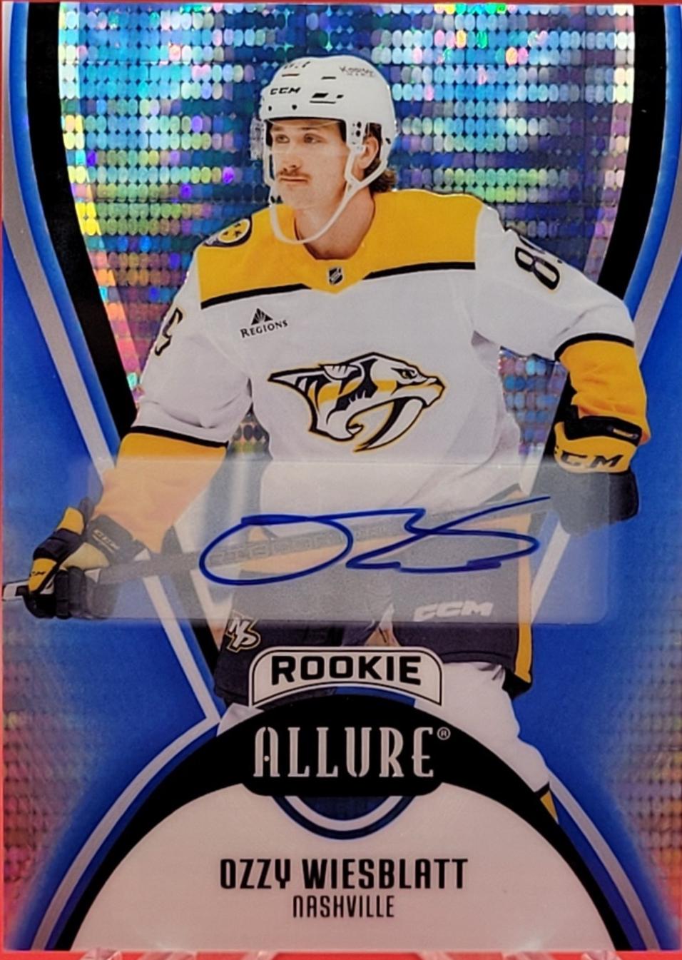 Ozzy Wiesblatt [Blue Line Autograph] #123
