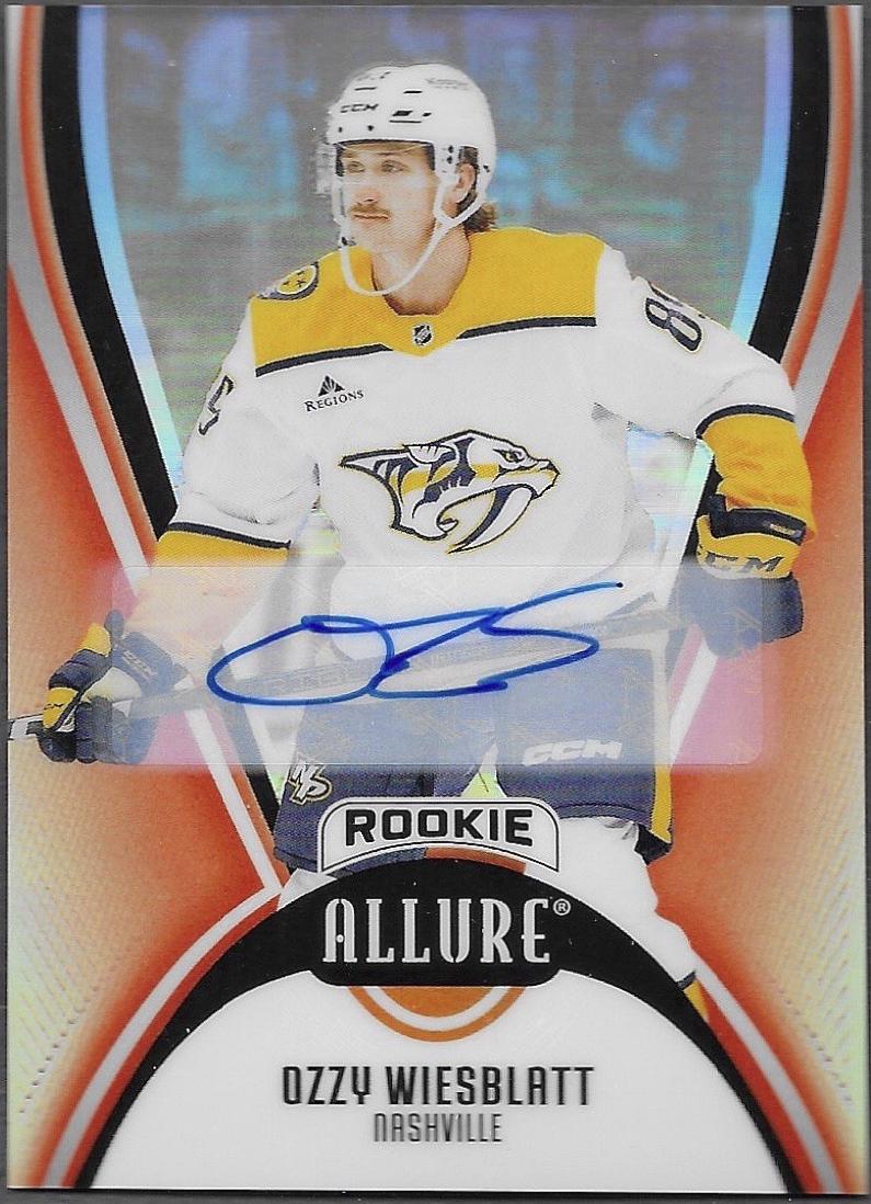 Ozzy Wiesblatt [Red Rainbow Autograph] #123