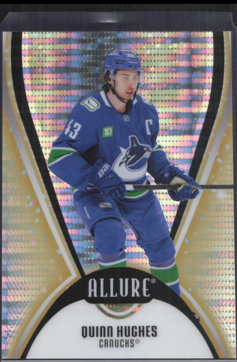 Quinn Hughes [Gold Glitter Bomb] #63