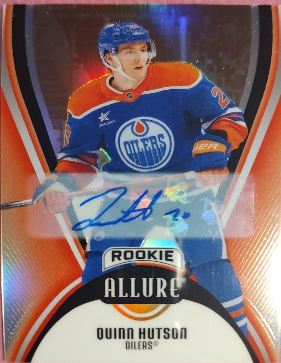 Quinn Hutson [Red Rainbow Autograph] #112