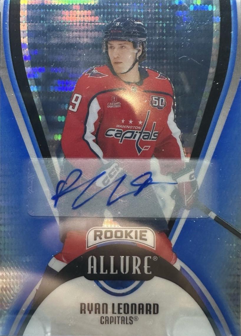 Ryan Leonard [Blue Line Autograph] #101