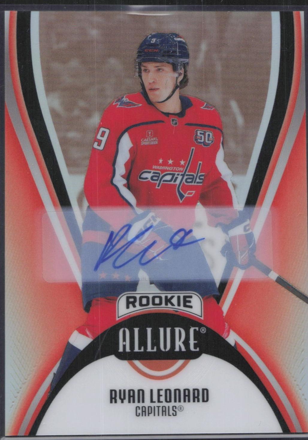 Ryan Leonard [Red Rainbow Autograph] #101